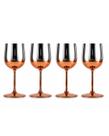 KitC/ 4 Taça Gin Metalizada Rose Gold 600ml Elegante Drinks