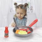 Kitchen Food Toys Simulation Kitchenware Game Set Fried Egg