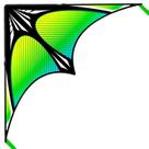 Kite Flying Hoofer Large Delta 152x76cm Linha Única