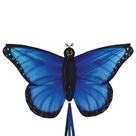 Kite In the Breeze Blue Morpho Butterfly 125x69cm com caudas