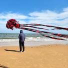 Kite Mint's Colorful Life Octopus 71x400 cm Red Spotty