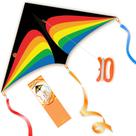 Kite ORGCLDKT Rainbow Cruiser 145x79cm Fácil de voar
