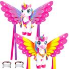 Kite TOY Life Unicorn 123 cm com corda de 100 m para crianças e adultos