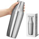 KITESSENSU Coctelera Híbrida de Acero Inoxidable con Vacío, 600 ml