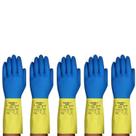 Kits 05 Luvas Bicolor Neoprene AlphaTec 87-224 Ansell CA 12872 Tamanho:T10