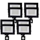 Kits 50W Refletor Mini Sensor De Movimento Branco frio 6500K Iluminação Econômica 2UN 4UN 6UN 8UN