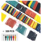 Kits de 328 tubos termo retrátil elétrico 8 tamanhos cores Kits de 328 tubos termo retrátil elétrico 8 tamanhos cores