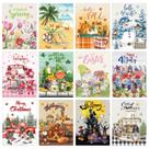 Kits de arte com diamantes VioraWhite Holiday, 12 unidades, tema sazonal
