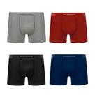 Kits de Cueca Boxer Selene Sem costura Original cores Sortidas