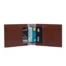 Kits de Porta cartão feminino masculino slim carteira feminina presente mimo Cores:CarameloQuantidade:KitCom40