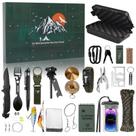 Kits de sobrevivência do calendário do advento MH MYLUNE HOME 24 dias para homens