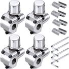 Kits de válvulas perfurantes Chinco BPV-31 para tubos de 1/4, 5/16, 3/8 OD (4 conjuntos)