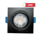 Kits Luminária Led Spot 5w 7w 10w Quadrado Redondo Embutir Branco Frio Quente Bivolt Gesso Sanca Sou Kits Luminária Led Spot 5w 7w 10w Quadrado Redondo Embutir Branco Frio Quente Bivolt Gesso Sanca Sou