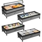 Kitstorack Kit com 4 Organizadores Ajustáveis para Debaixo da Cama com Rodízios Kitstorack Kit com 4 Organizadores Ajustáveis para Debaixo da Cama com Rodízios