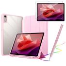 Kitzão Capa Acrilico P/tablet Lenovo P12.7 + Pelicula + Caneta Touch