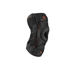 Knee Support Shock Doctor com dobradiças duplas, preto, tamanho L