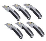 Knife utilitário Stanley 10-788 Instantchange Retrátil, pacote com 6