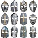 Knight Masks Frienda Medieval Party Kids 12 peças de papel Knight Masks Frienda Medieval Party Kids 12 peças de papel