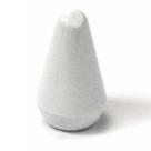 Knob chave seletora plastico white - santo angelo