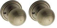 Knob Door Knob Copper Creek BK2090AB Ball Dummy Function, pacote com 2