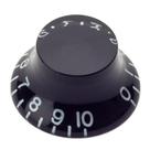 Knob Plástico Instrumentos (4 Unidades) Spirit KLS-BK