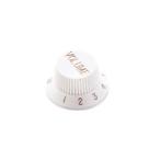 Knob Plástico Instrumentos Volume (3 Peças) Spirit PSV-V-WH F035
