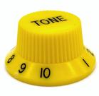 Knob Plástico Tone Guitarra Strato PST-T Amarelo