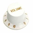 Knob strato volume plastico white - santo angelo