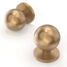 Knobs de armário de cozinha Talentedeco, pacote com 10 unidades, champanhe, bronze, 30 mm