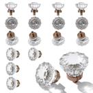 Knobs de gabinete CEYMIO, pacote com 16, base de bronze cristalino de 3,6 cm