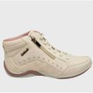 Kolosh C3671 Cano Alto Ziper Gel Comfort Botinha Leve