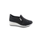 Kolosh Tênis Preto Feminino Calce Facil Casual -