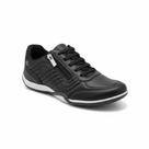 Kolosh Tênis Preto Zíper Lateral Ortopédico Feminino -