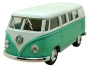 Kombi Clássica 1962 Kinsmart 1:32 Verde Claro Kombi Clássica 1962 Kinsmart 1:32 Verde Claro