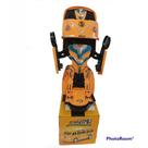 Kombi de brinquedo transformes á pilha modelo escolar com luzes E musica!