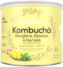 Kombuchá 200 gr Sabor Gengibre Abacaxi Hortelã chá verde próbiótico
