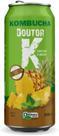 Kombucha Orgânica Sabor Abacaxi e Menta 350ml DRK