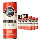 Kombucha Remedy Sabor Manga e Maracujá Sem Açúcar 24 Unidades