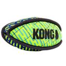 Kong Armor Football Assorted Brinquedo Com Apito Para Cachorro Médio - Verde