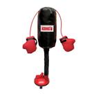 Kong Connects Punching Bag Brinquedo Interativo Saco de Pancadas com Luvas de Boxe Cheias de Catnip - Erva de Gato