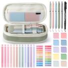 KOUDGY Kit de Anotação para Livros com 49 Peças e Estojo para Lápis KOUDGY Kit de Anotação para Livros com 49 Peças e Estojo para Lápis