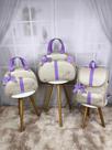 KR RK Bolsas Maternidade Mala G, Mala M, Mochila Luxo Eleganc