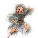 Krampus - O Senhor do Yule (Cinza) - Estátua Mitológica de 20cm
