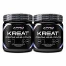 Kreat Creatine Monohydrate X-Pro Nutrition 300g - Kit com 2x Kreat Creatine Monohydrate X-Pro Nutrition 300g - Kit com 2x