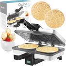 Krumkake Baker CucinaPro - Antiaderente 750W - 5 Polegadas