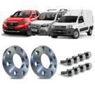 Kt 2 Espaçador/Alargador roda 15mm Fiat Strada Fiorino Doblo