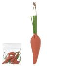 KTI COM 12 CENOURAS DECORATIVA LARANJA 12cm