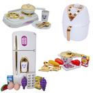 Kti Cozinha Princesa Infantil Geladeira Comidinhas Fogão 26p