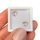 Kunzita Coração Par 2,35ct
