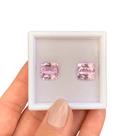 Kunzita Cushion Par 17,54ct